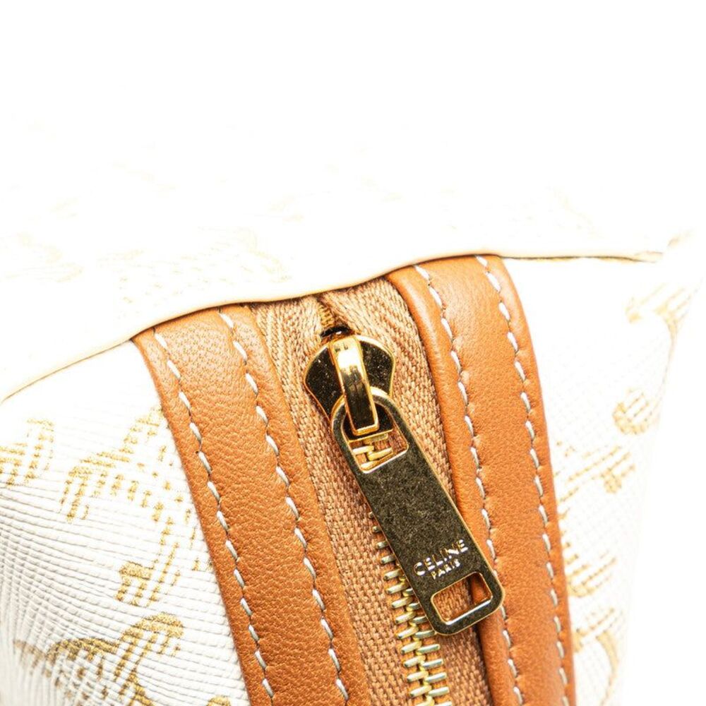 Celine PVC Leather Triomphe Chain Shoulder Bag - Picture 6 of 6